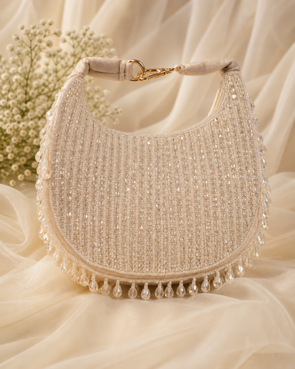 Pearl Beaded Clutch(big)