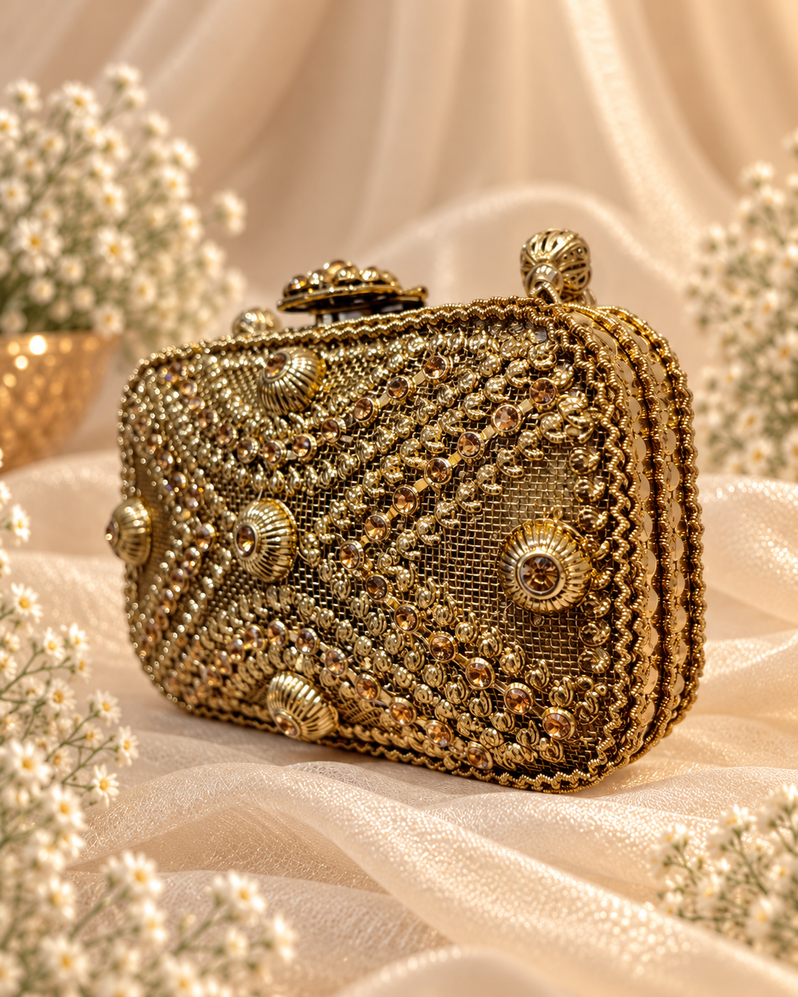 Sunehri Jaal Clutch[mini]