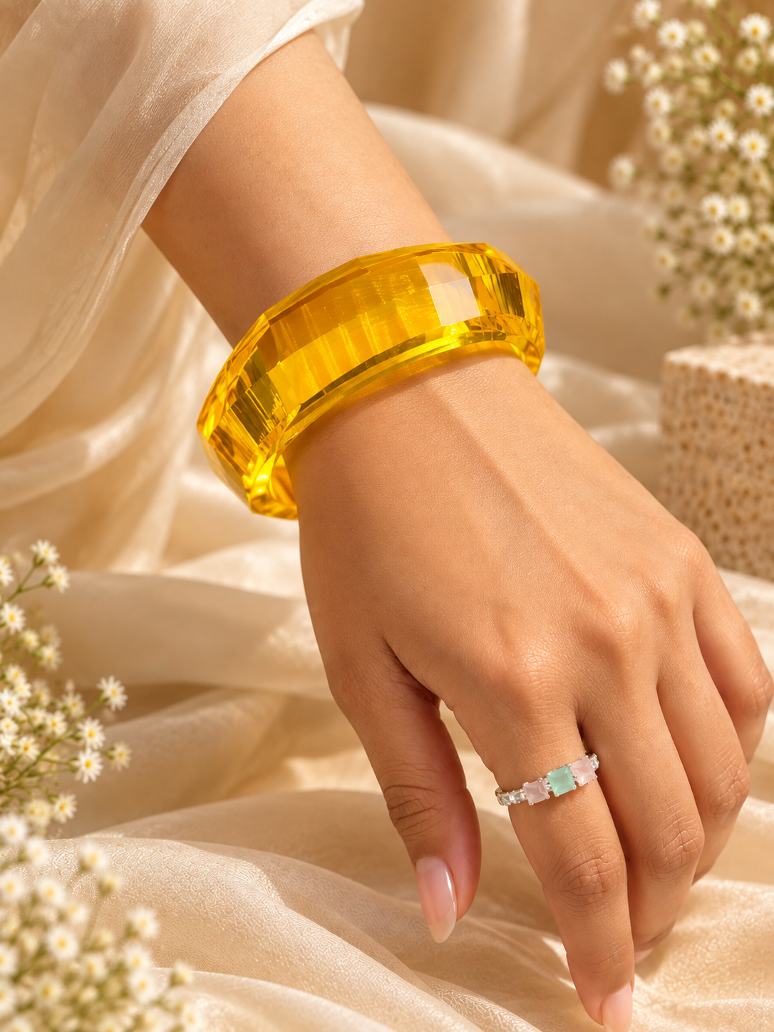 Amber Glow Bangle