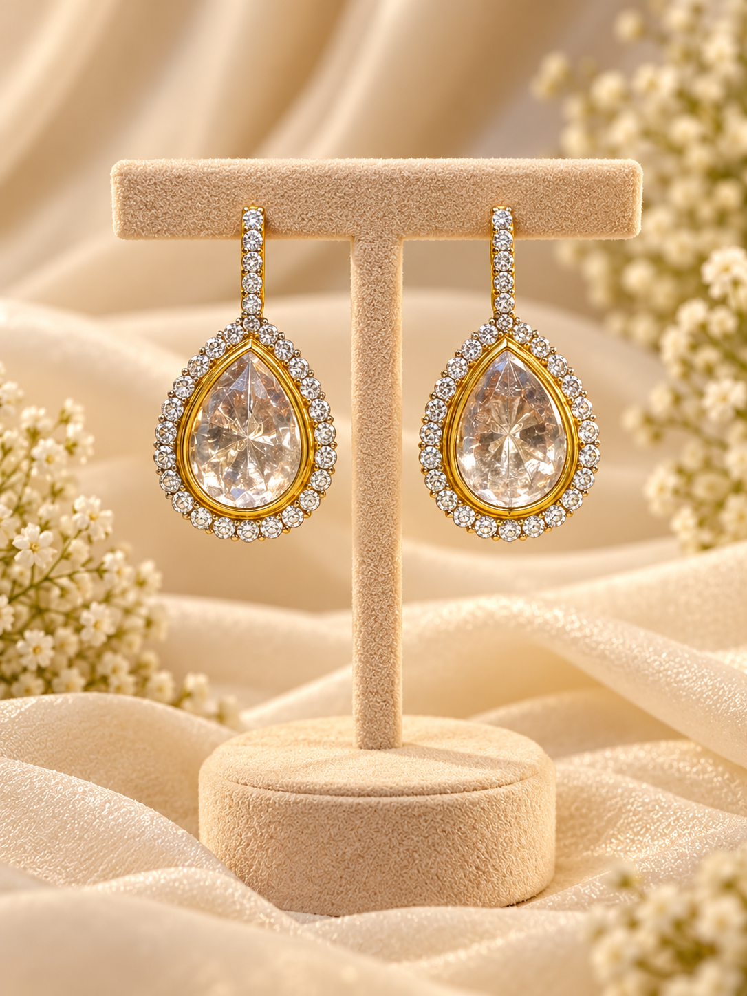 Teardrop Radiance Earrings