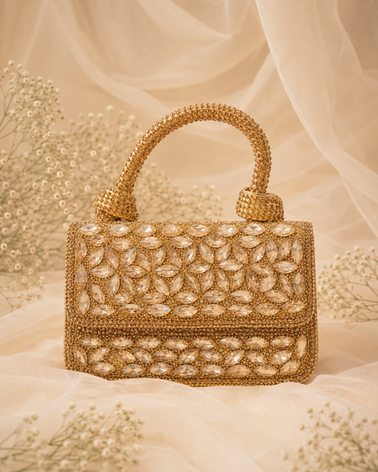 Golden Crystal Bloom (Medium)