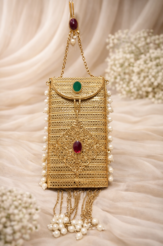 Noor Kundan Potli Clutch(big)