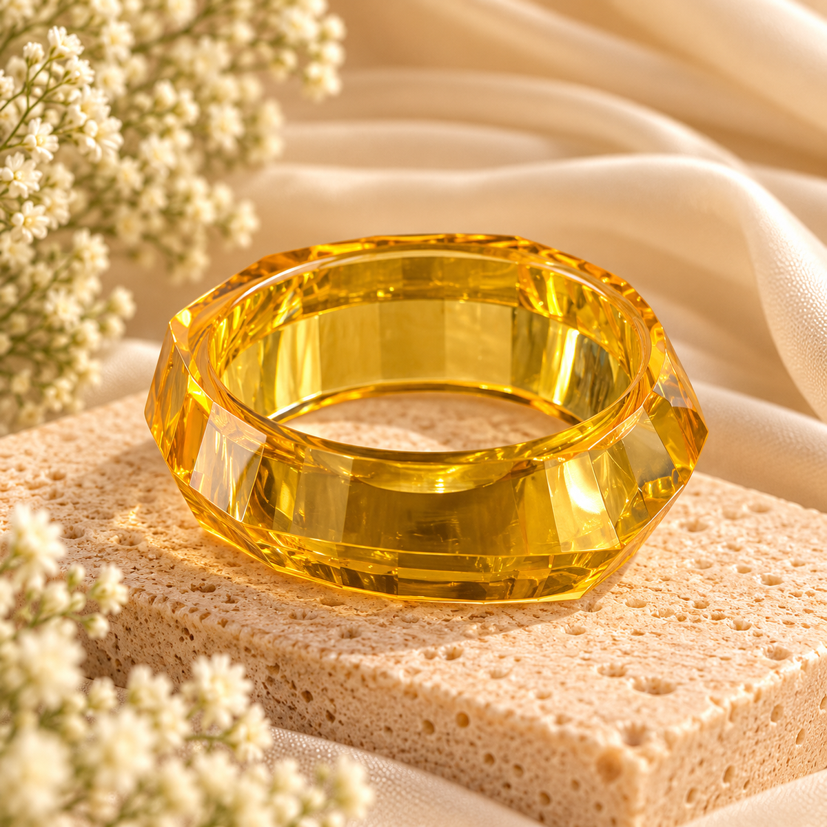 Amber Glow Bangle