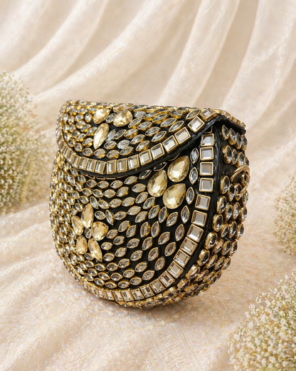 Kundan Statement Clutch (Medium)