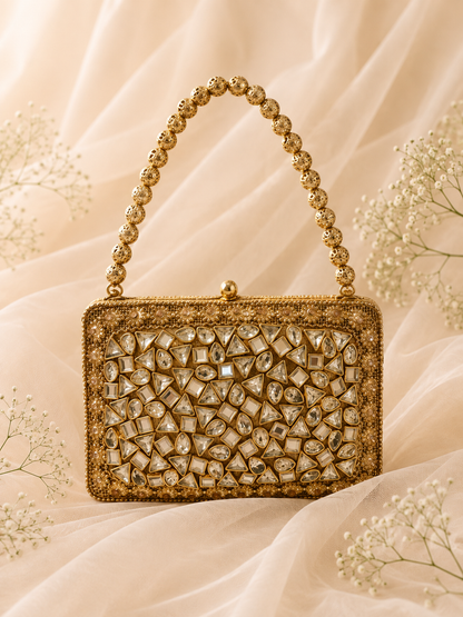 Noor Kundan Luxe Clutch [medium]
