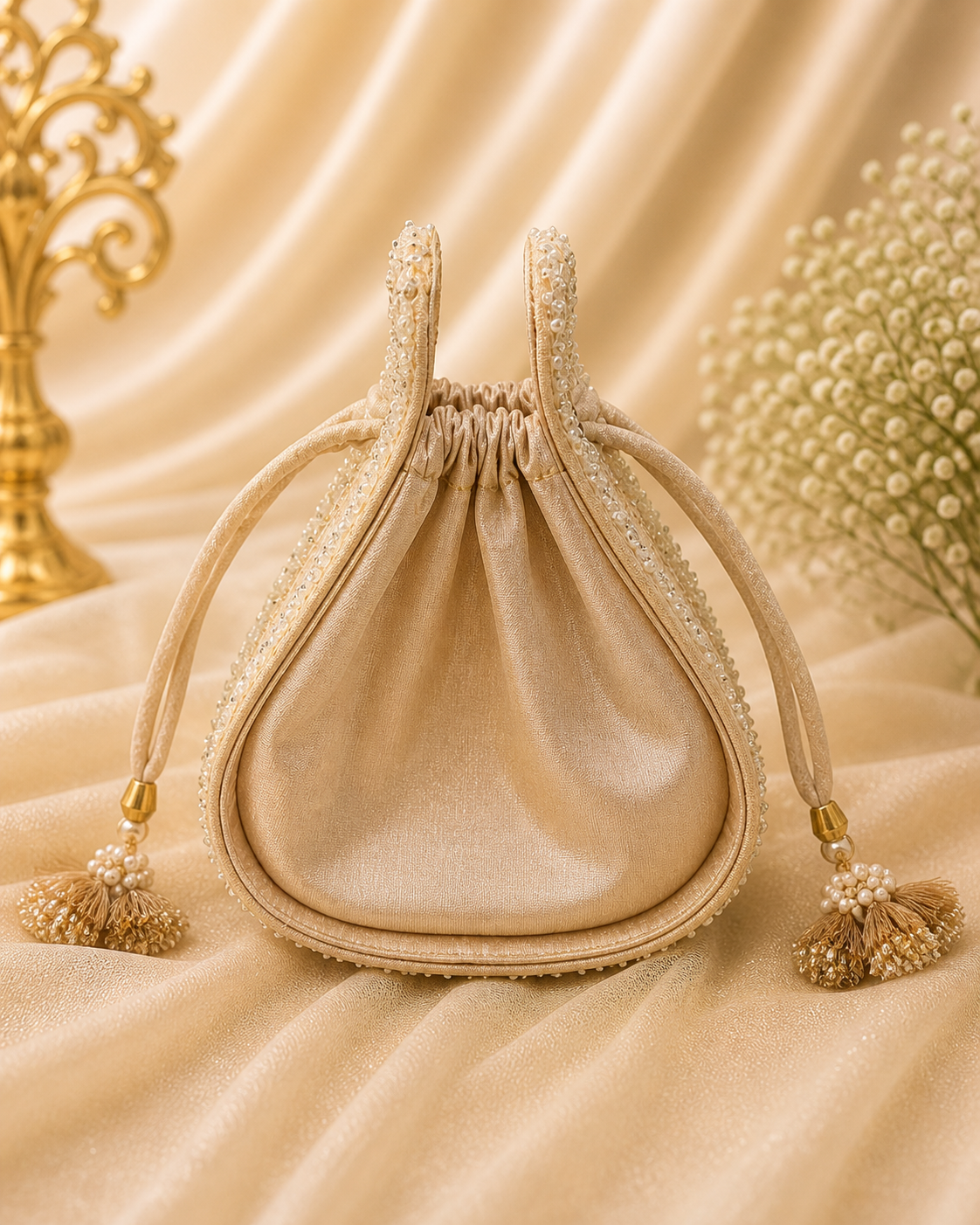 Shimmer Potli Clutch (big)