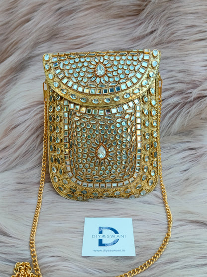 Kundan Luxury Clutch (big)
