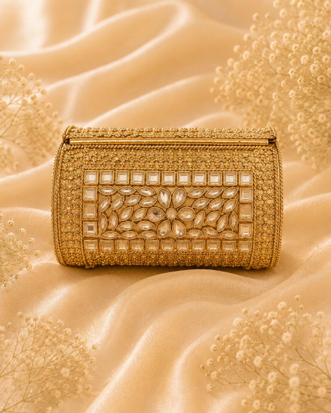 Emerald Luxe Clutch ( Mini )