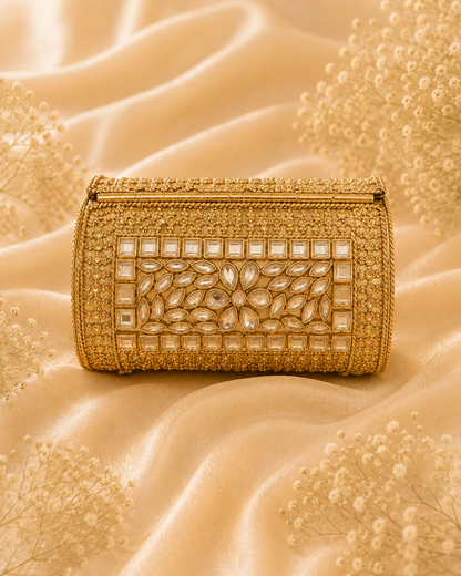 Emerald Luxe Clutch ( Mini )