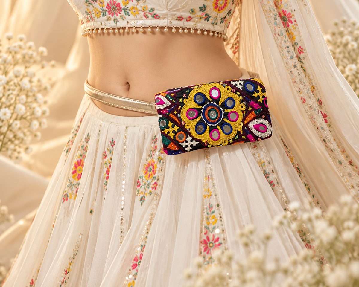 2 in 1 Noor-E-Zari bag