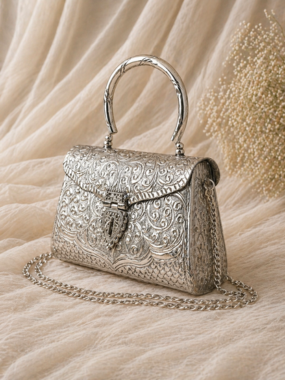 Vintage Brass Clutch(miduam)