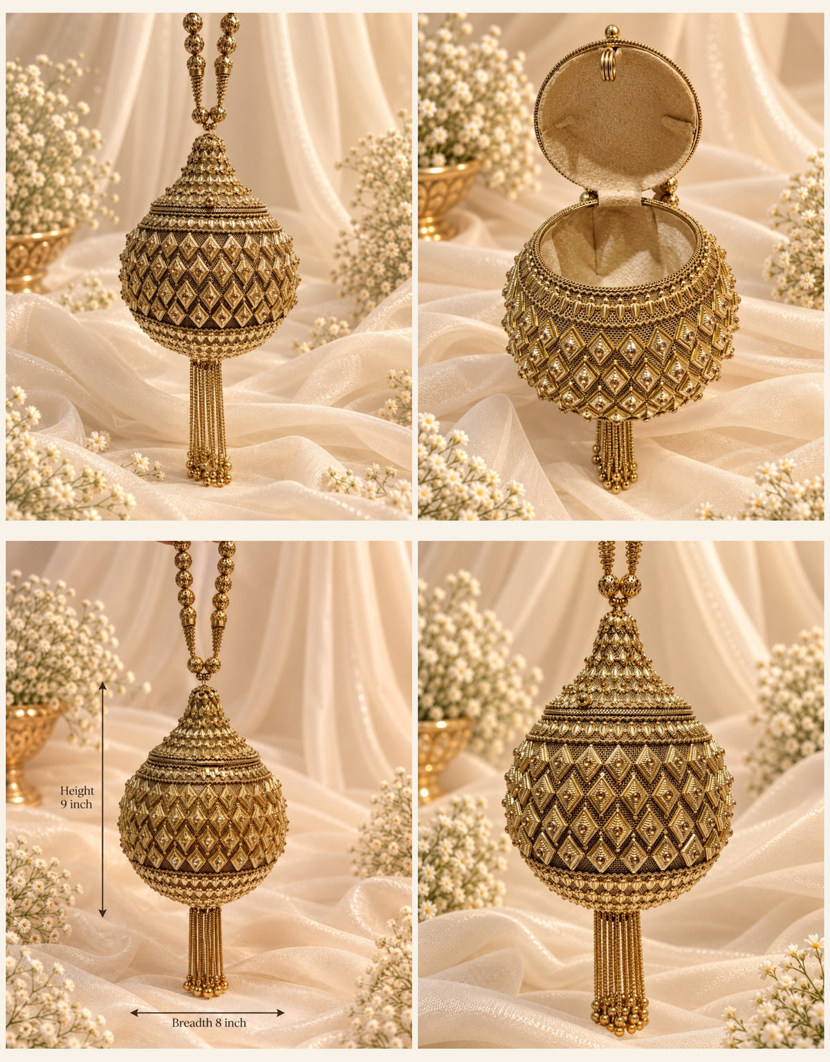 Royal Zari Dome Potli [big]
