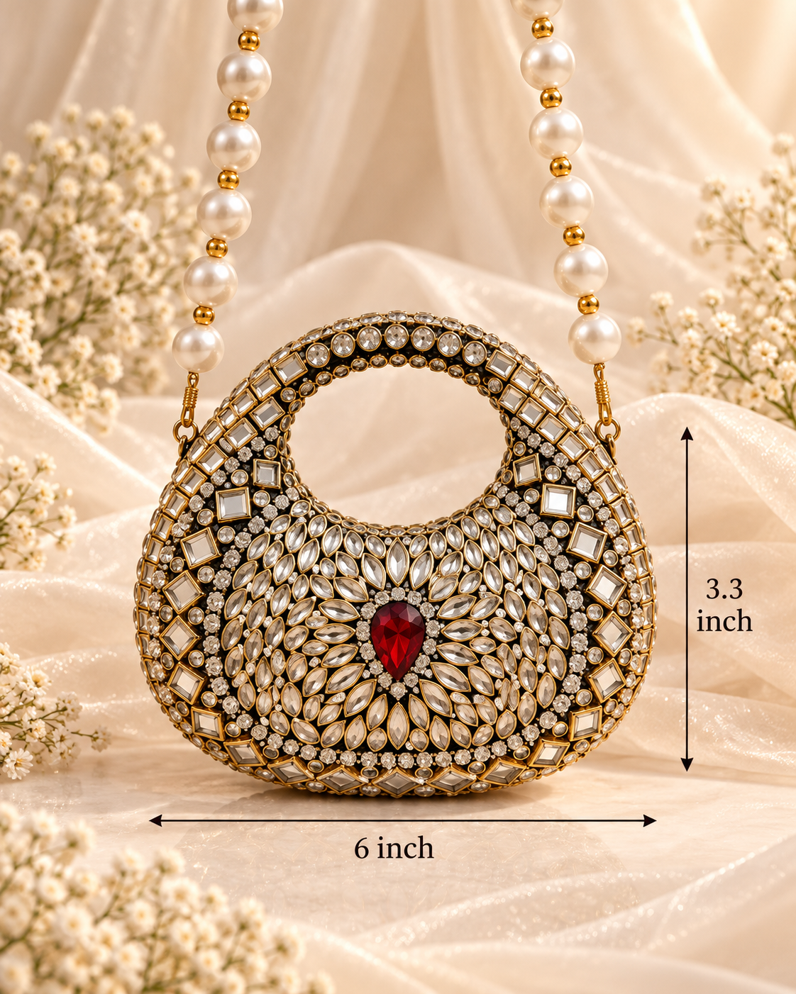 Nooré Royale Kundan Clutch [medium]
