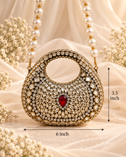 Nooré Royale Kundan Clutch [medium]