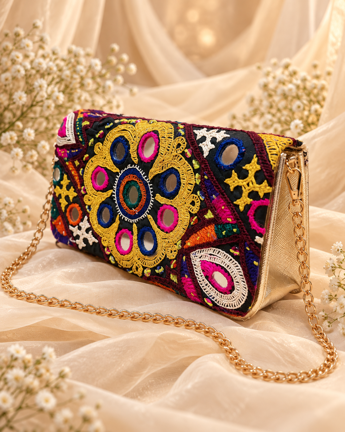 2 in 1 Noor-E-Zari bag