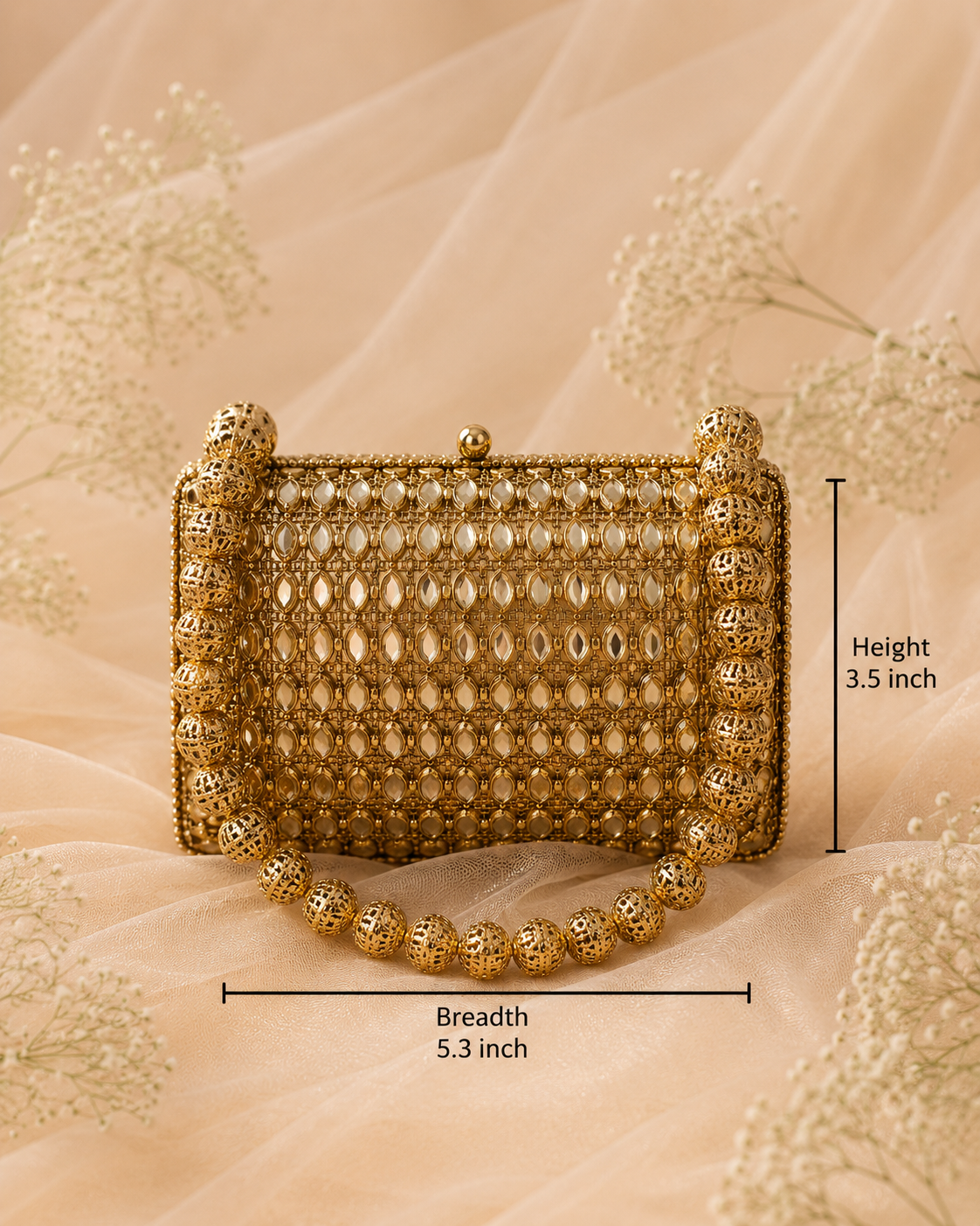Noor Kundan Luxe Clutch [medium]