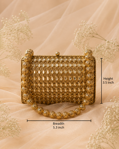 Noor Kundan Luxe Clutch [medium]