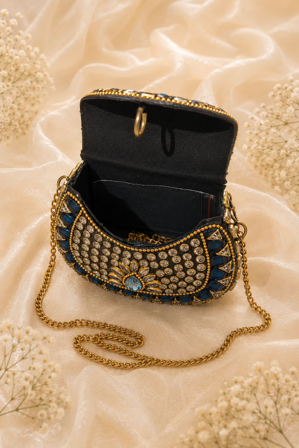 Sapphire Kundan (Mini)