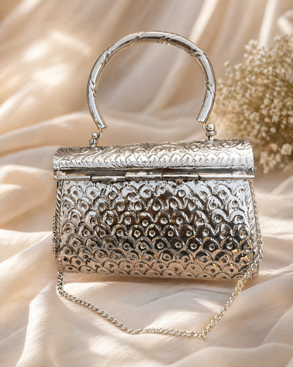 Vintage Brass Clutch(miduam)