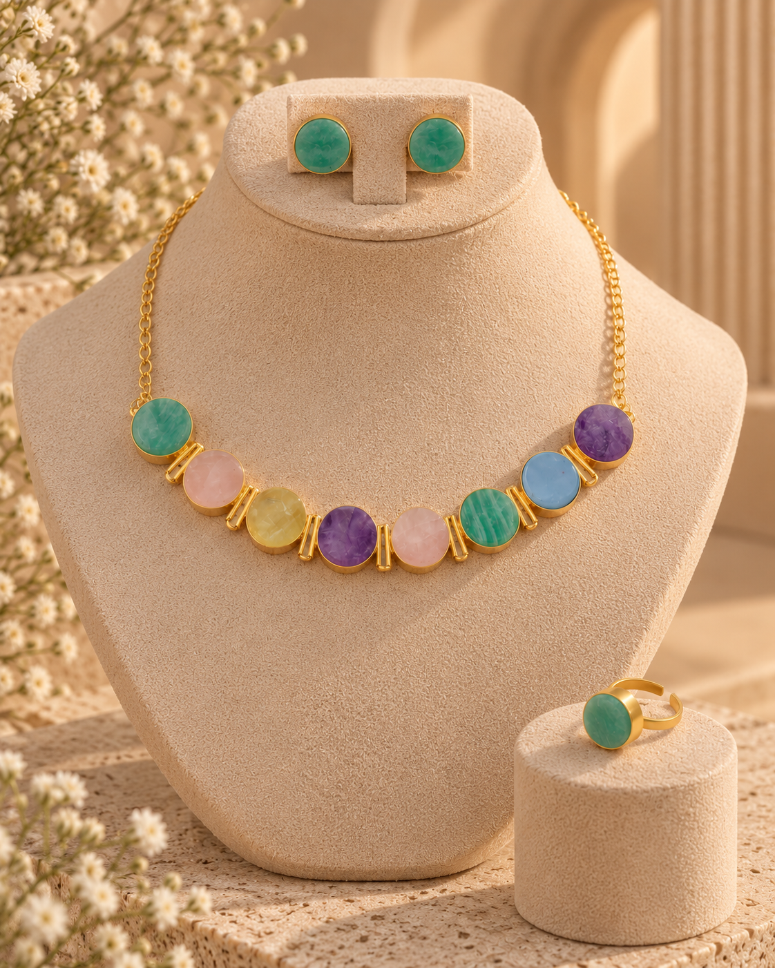 Multi-Gemstone Harmony Set