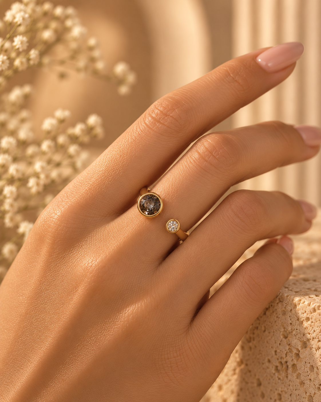 Contemporary Bell-End Ring