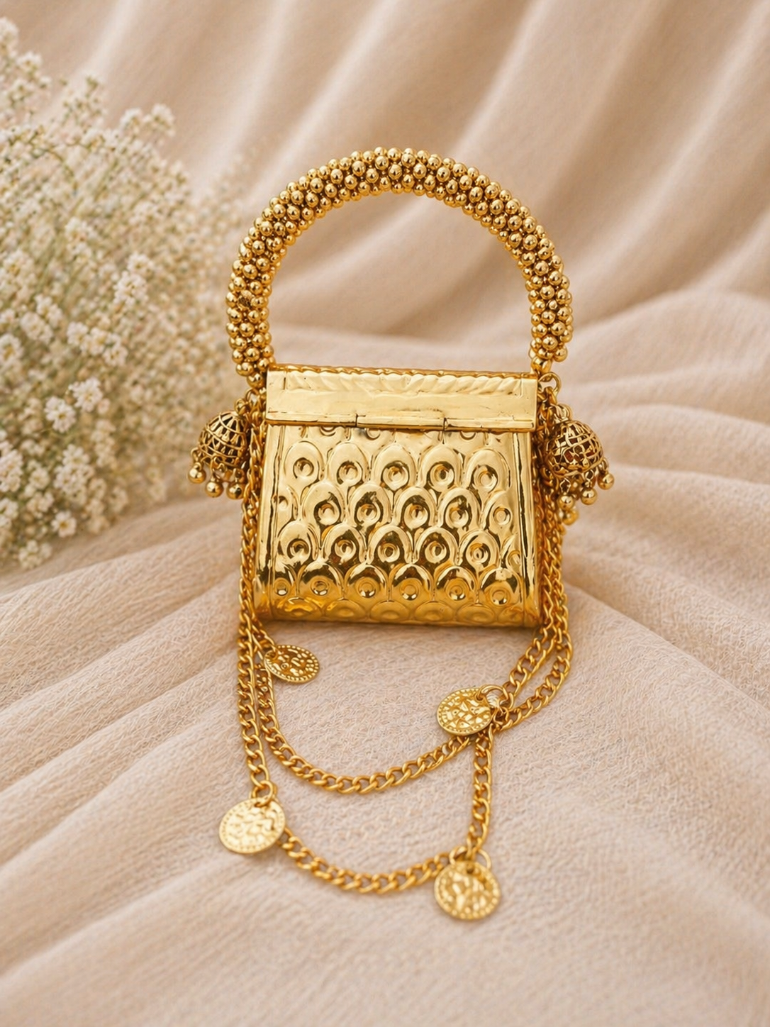 Mini Gold Clutch