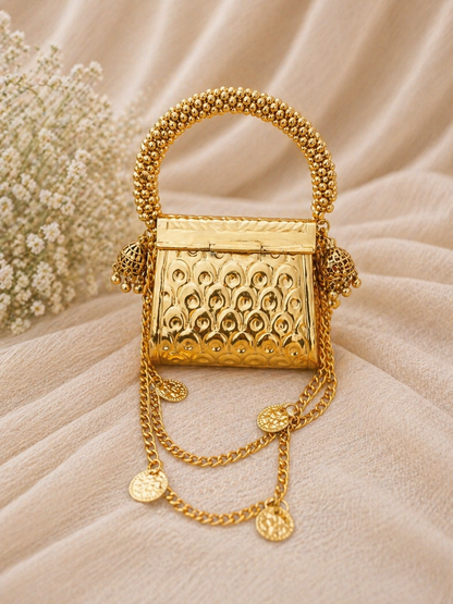 Mini Gold Clutch