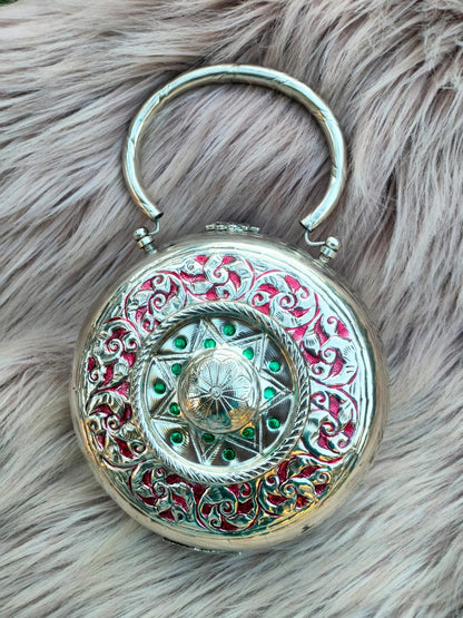 Round Brass Clutch (big)