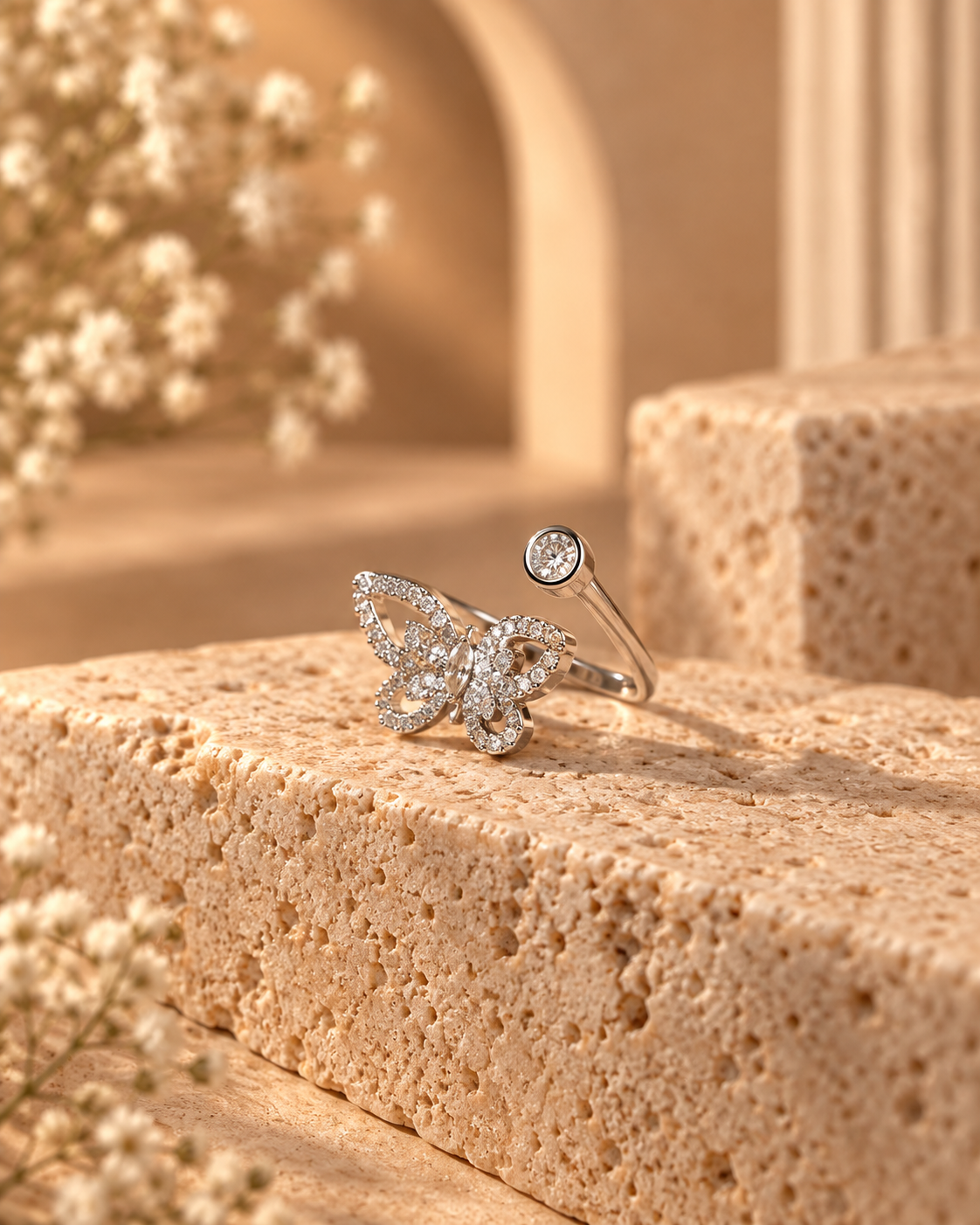 Butterfly Sparkle Ring