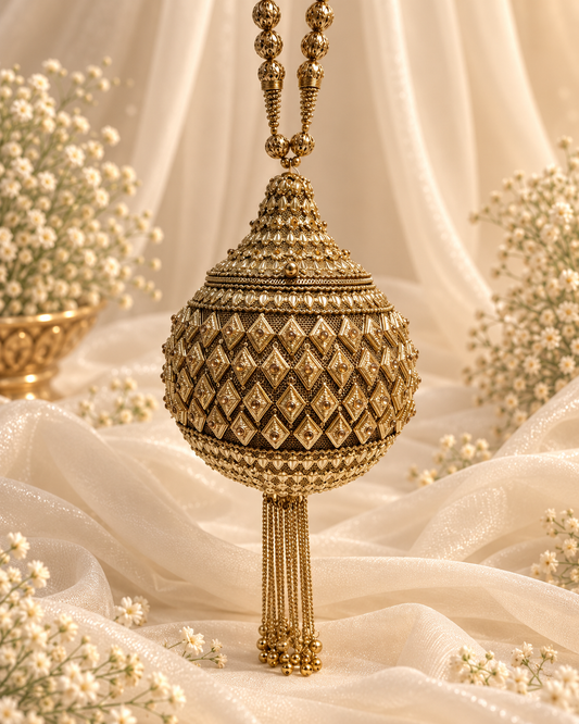 Royal Zari Dome Potli