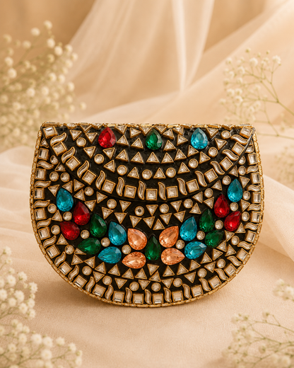 Midnight Mosaic Clutch (miduam)