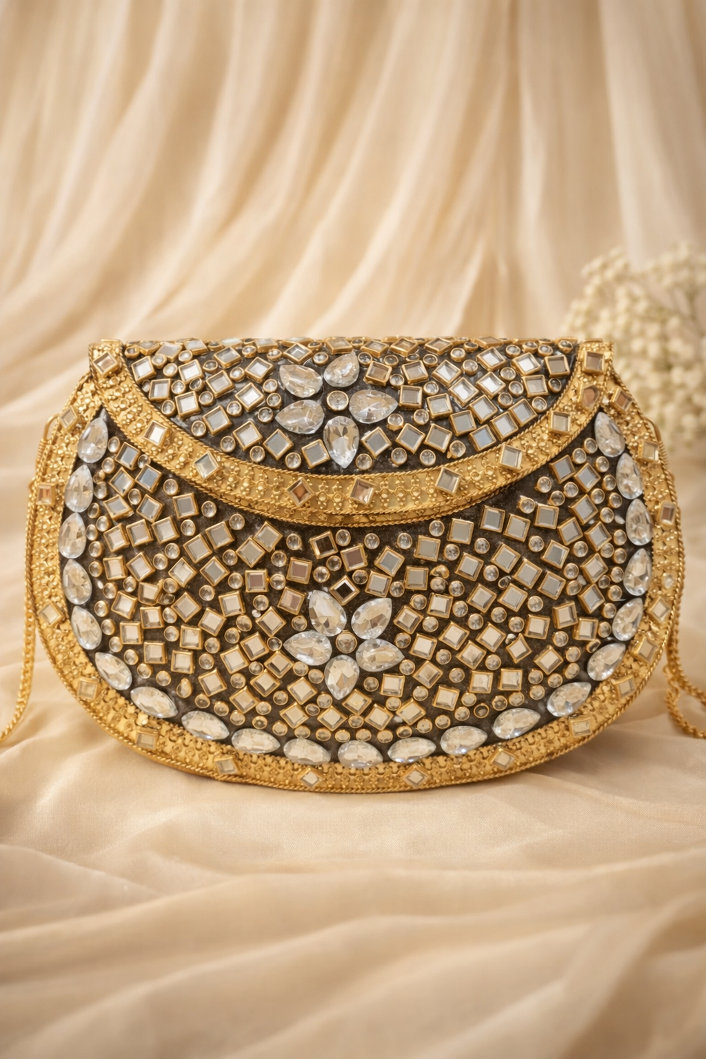 Crystal veil Heritage clutch (big)
