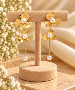 Pearlescent Bloom Earrings