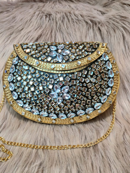 Crystal veil Heritage clutch (big)