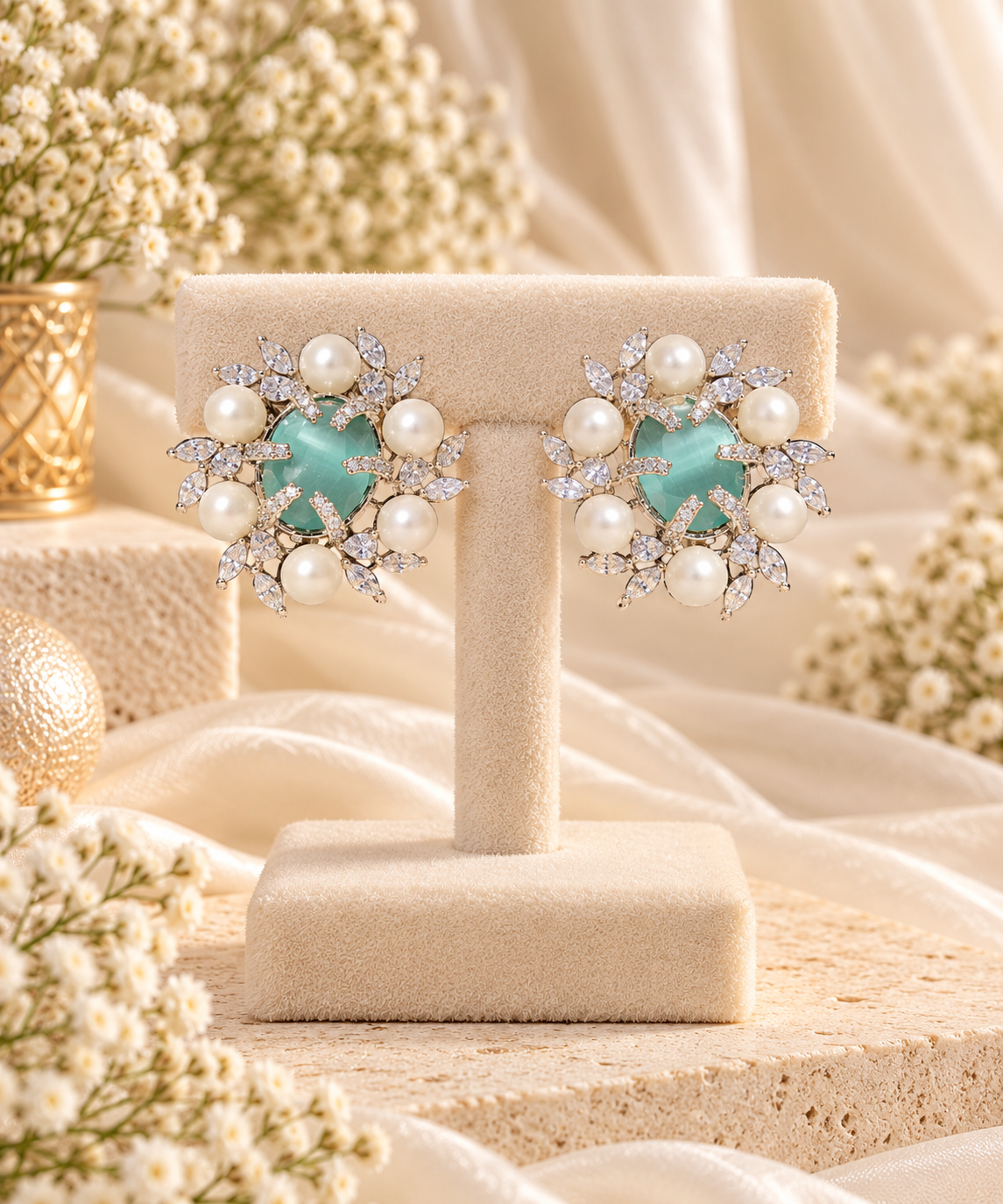 Mint Pearl Elegance