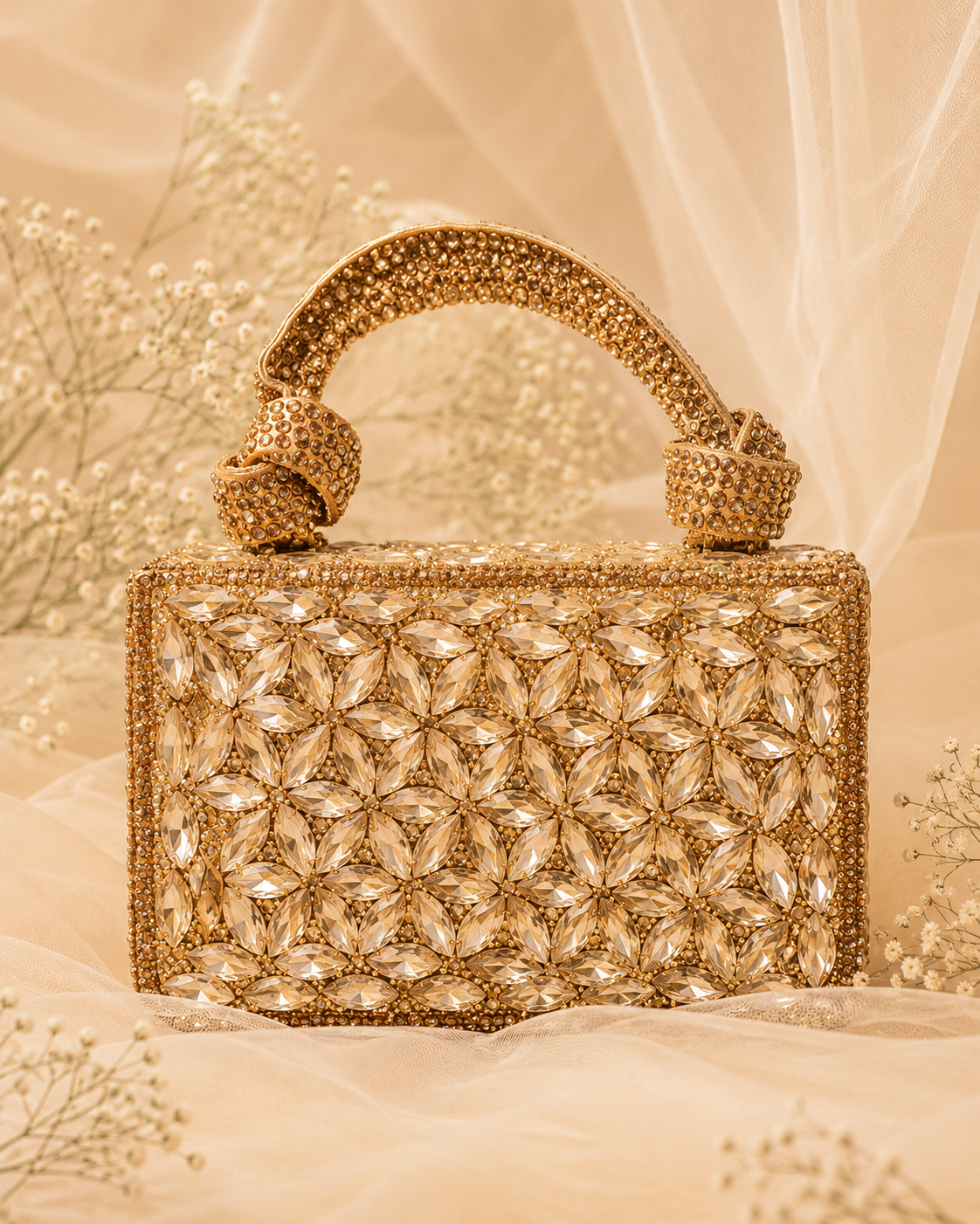 Golden Crystal Bloom (Medium)