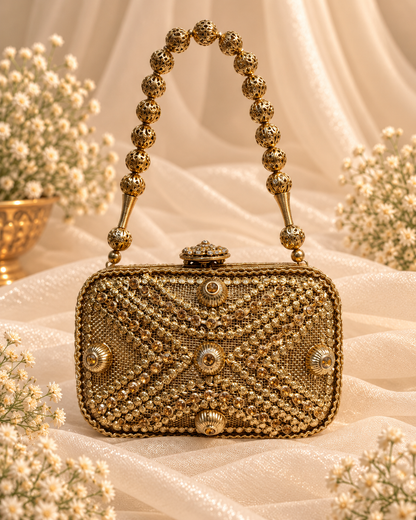 Sunehri Jaal Clutch[mini]