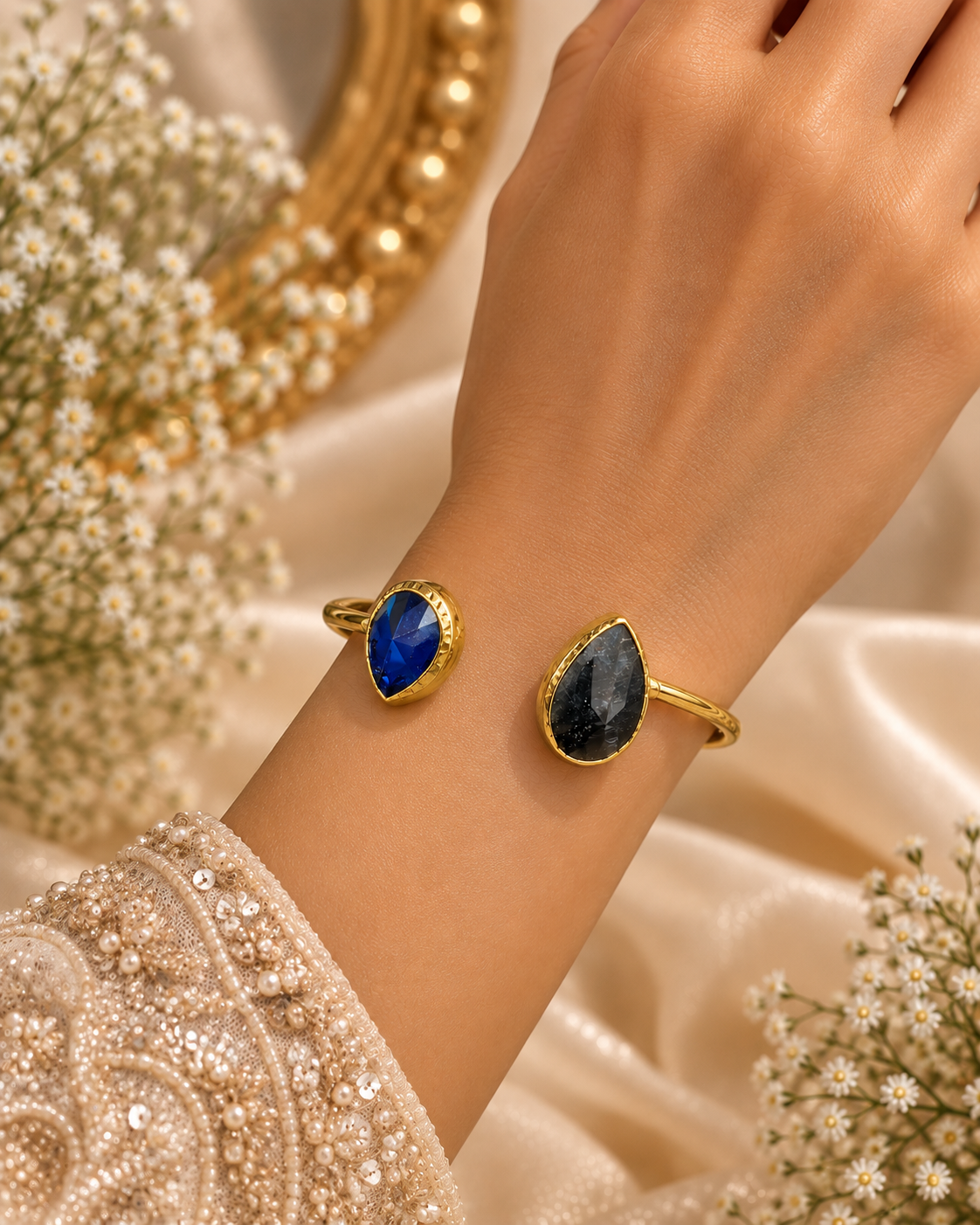 Dual Stone Cuff