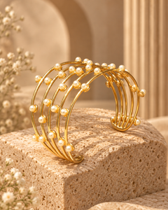 Pearlescent Symphony Cuff