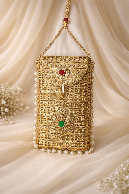 Meher Vault Kundan Clutch (big)
