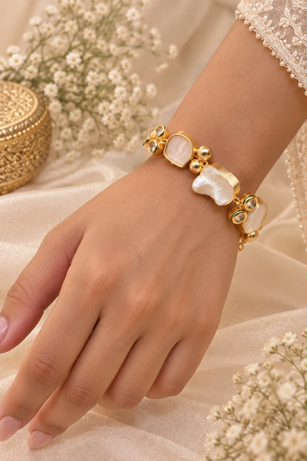 Celestial Pearls Bracelet