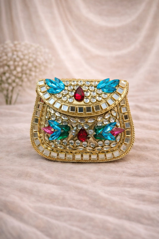 Rangrez Royale Kundan Clutch (Mini)