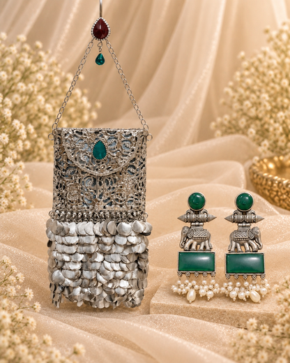 Royal Silver & Emerald Heritage Combo