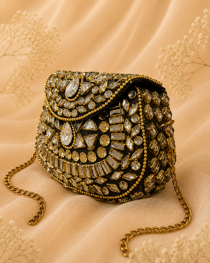 Noir Radiance Clutch (Mini)