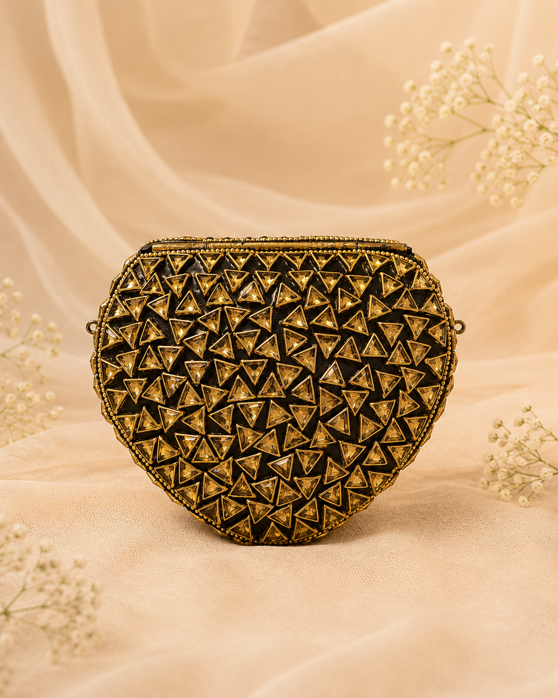 Emerald Noir Heart (Medium)