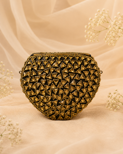 Emerald Noir Heart (Medium)
