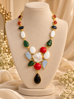 Nocturnal Mosaic Necklace