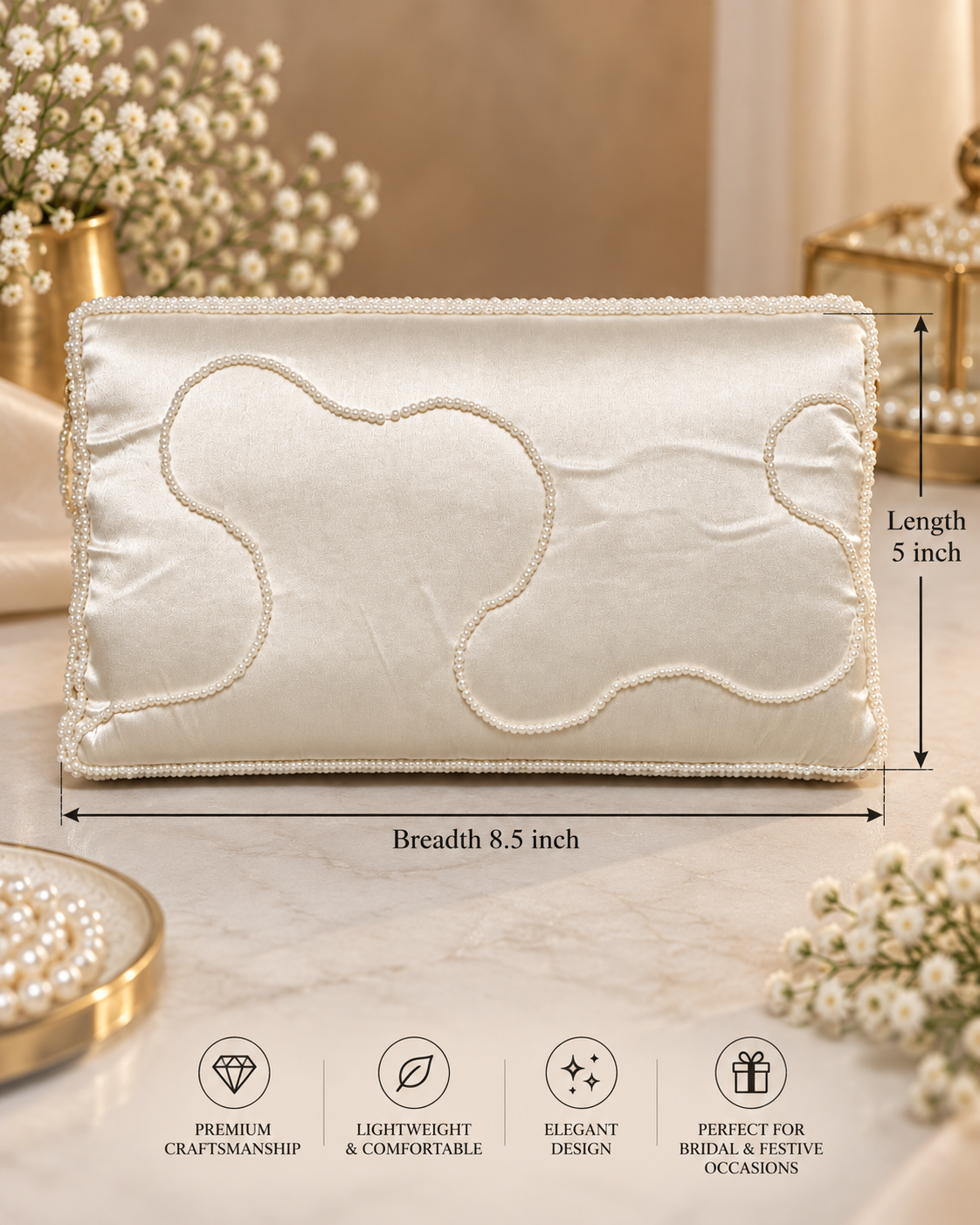 Pearl Élan Bridal Clutch[Big]