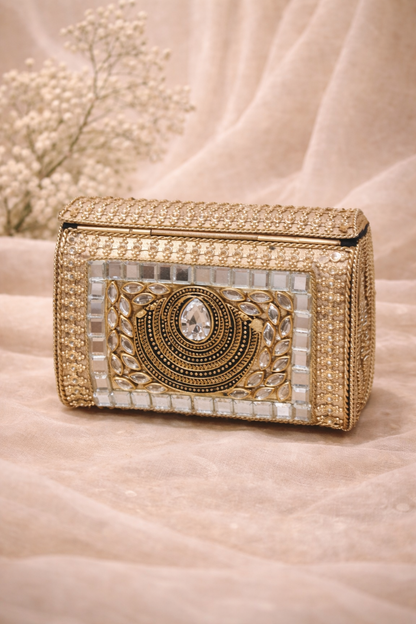 Aafreen Mirror clutch (Mini)