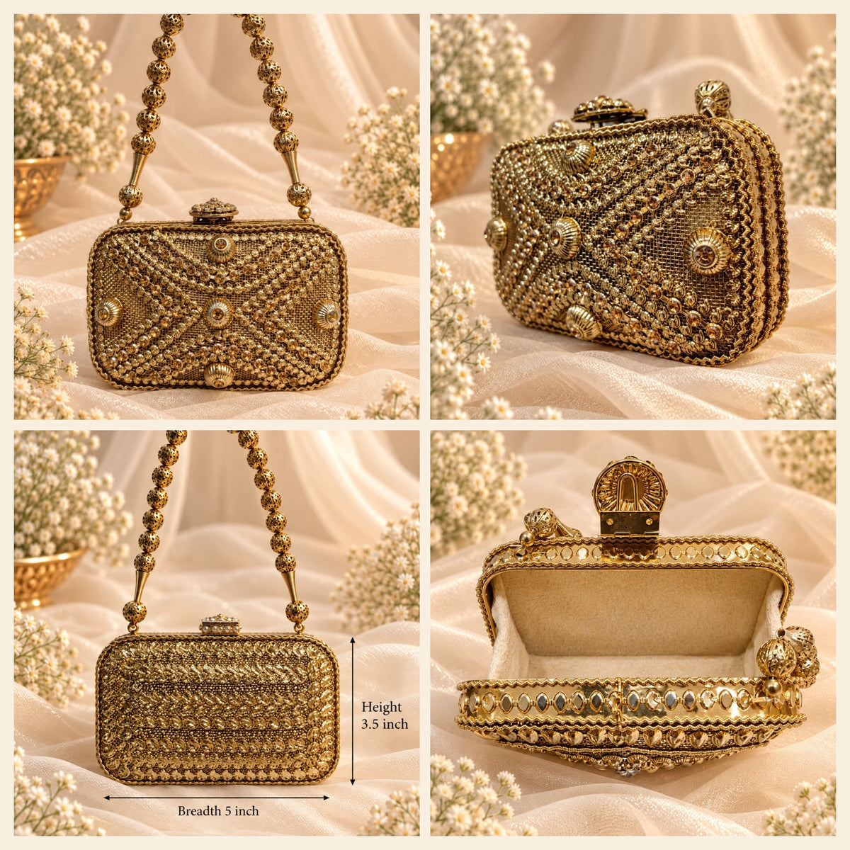 Sunehri Jaal Clutch[mini]